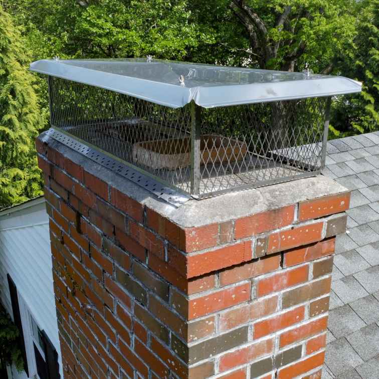 chimney cap replacement Pawtucket installation by 5 Star Chimney Service