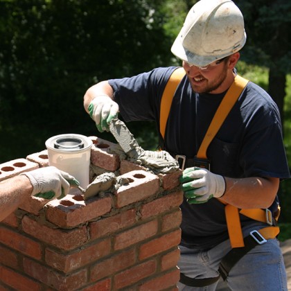 chimney fire damage repair service in Pawtucket by 5 Star Chimney Service