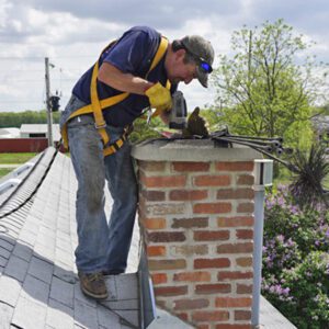 annual chimney inspection Pawtucket by 5 Star Chimney Service checking chimney safety