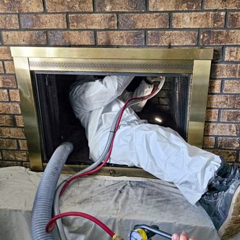 professional fireplace repair in Andover Massachusetts restoring damaged firebox masonry and fireplace components