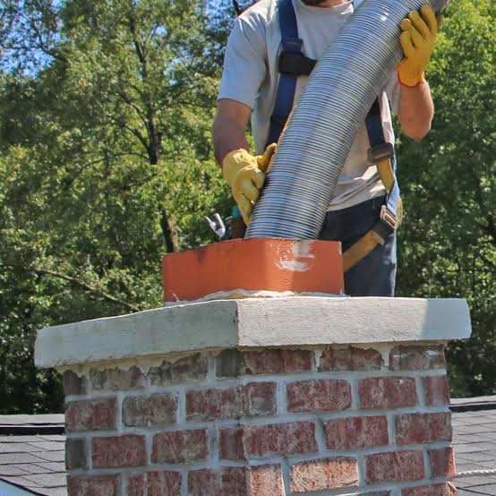 stainless steel wood stove chimney liner installation in Andover Massachusetts for safe venting and improved heating efficiency